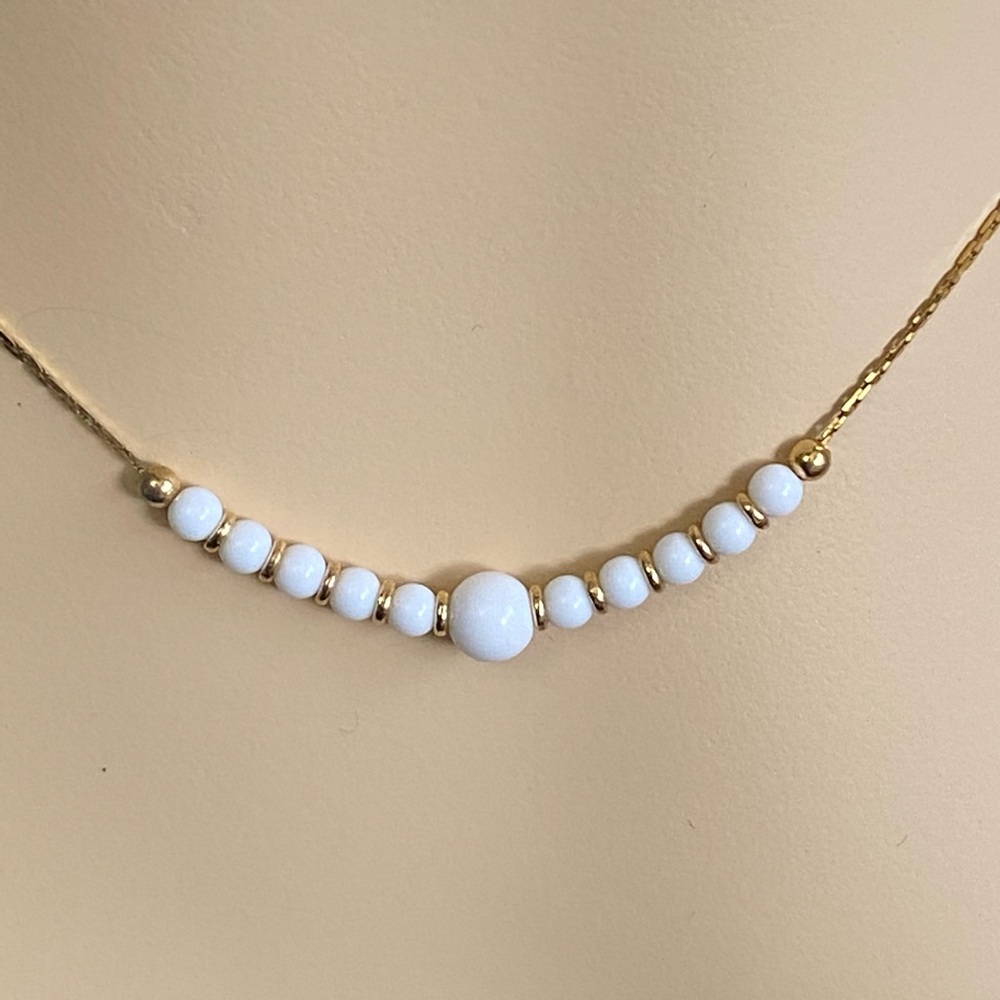 Napier Necklace - Choker 16.5” long Gold
